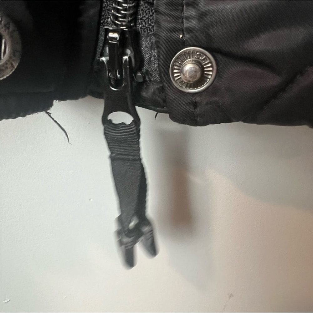 Armani Exchange Puffer Bomber Patchwork Women's J… - image 7